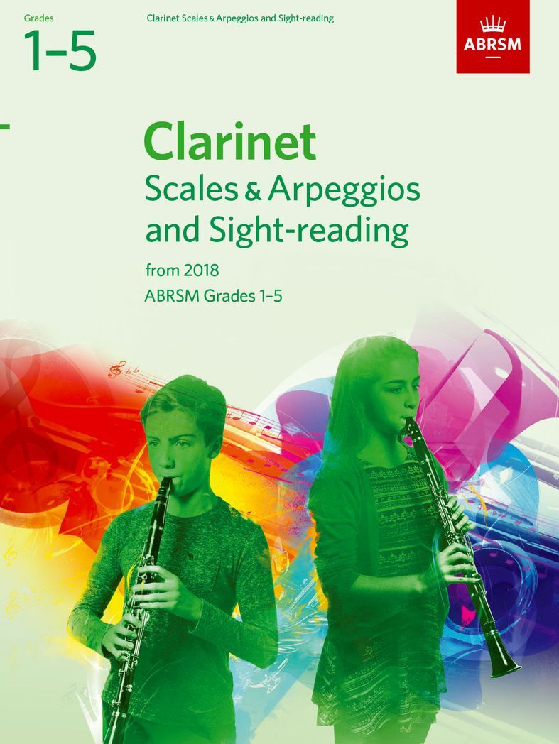 ABRSM Clarinet Scales & Arpeggios & Sight-Reading.Grades 1-5
