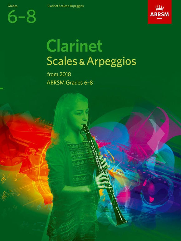 ABRSM Clarinet Scales & Arpeggios. Grades 6-8