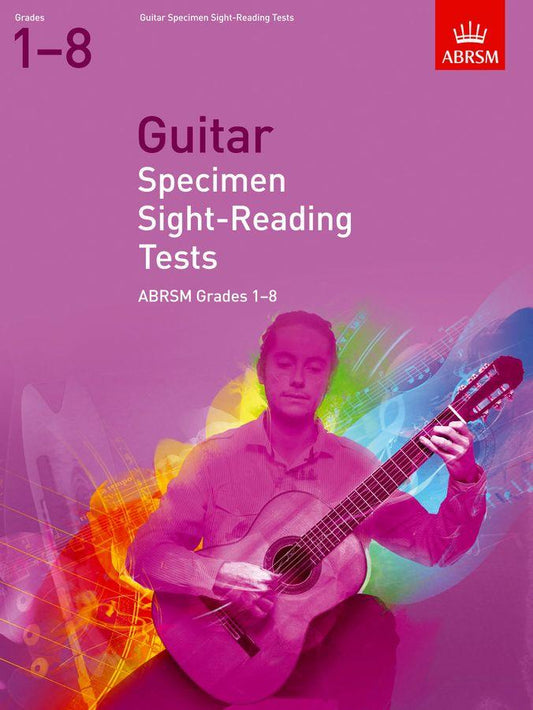 ABRSM: Grades 1 to 8 - Guitar Specimen Sight-Reading Tests