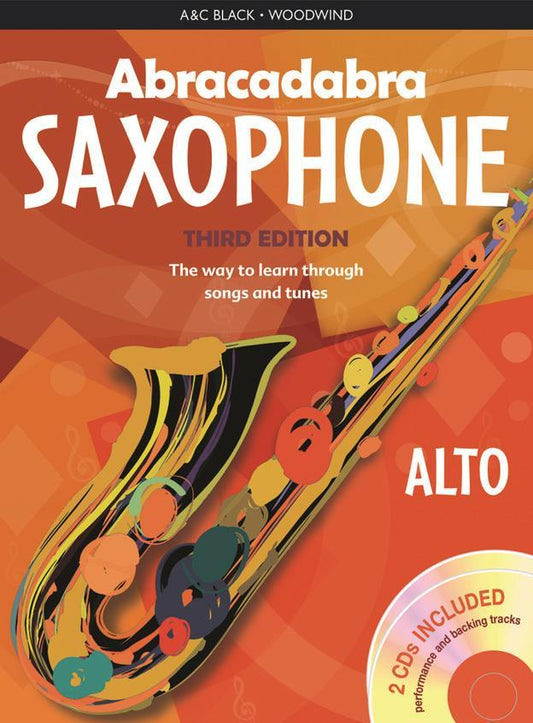 Abracadabra Saxophone Tutor Book CD Edition