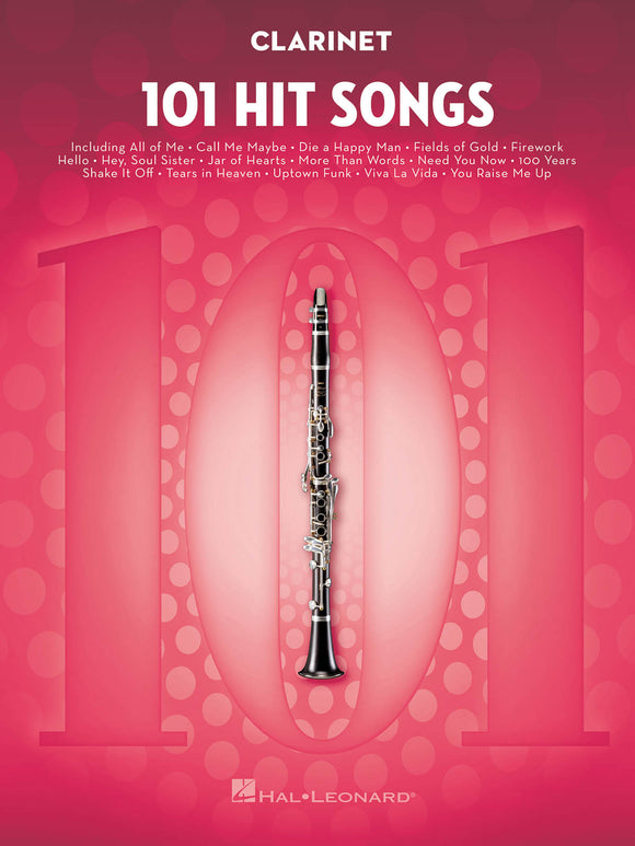 101 Hit Songs - Clarinet