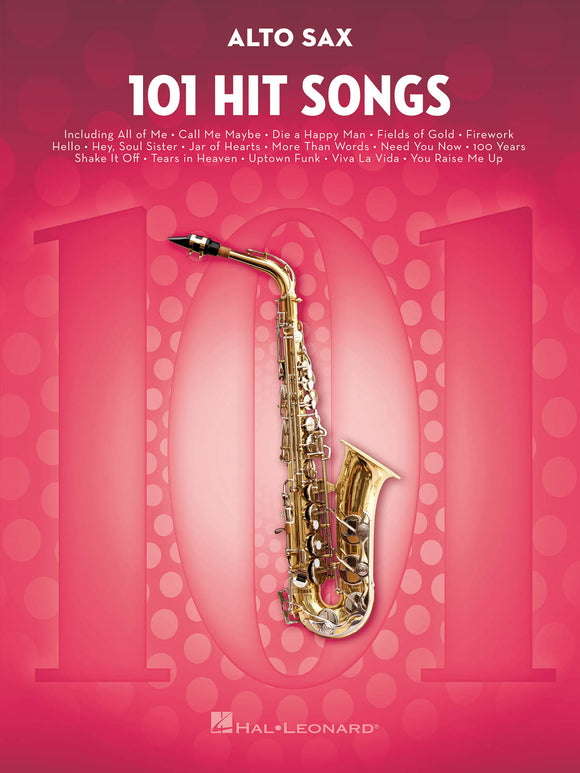 101 Hit Songs - Saxophone