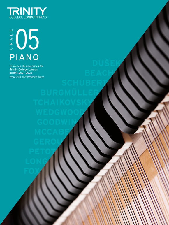 Trinity Piano Grade 5 2021-2023 (Book Only)