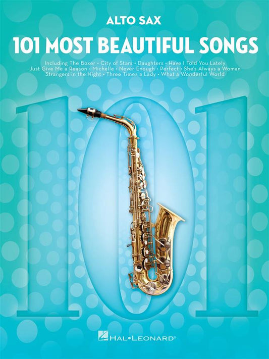 101 Most Beautiful Songs - Alto Sax